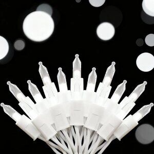 Christmas Lights 23.3FT-70 Lights LED String Lights Commercial Grade Waterproof